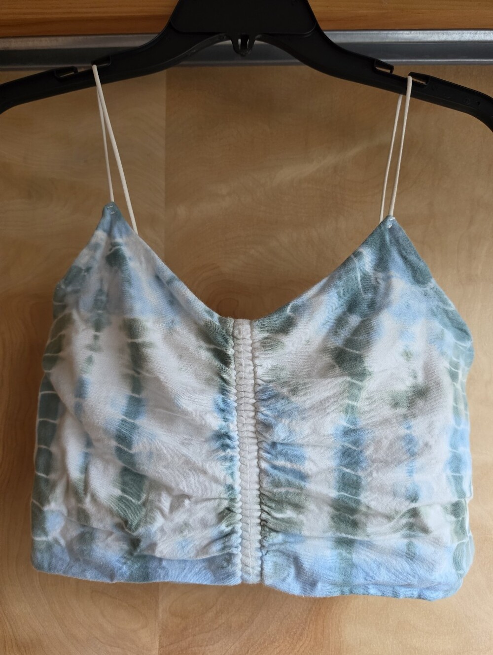 Aeropostale Seriously Soft Bungee Cami Tie-dye Crop Top Size Medium
